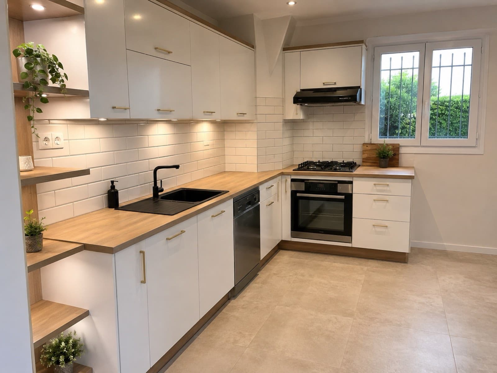 Cuisine haut de gamme rénovée par RENOVATION ICD Paris